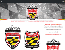 Tablet Screenshot of calvert-elite.com